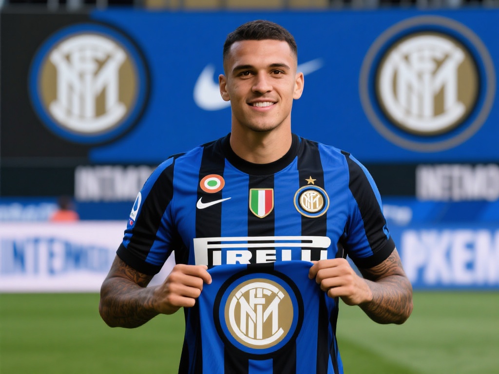 国际米兰近期宣布与一位实力雄厚的前锋完成