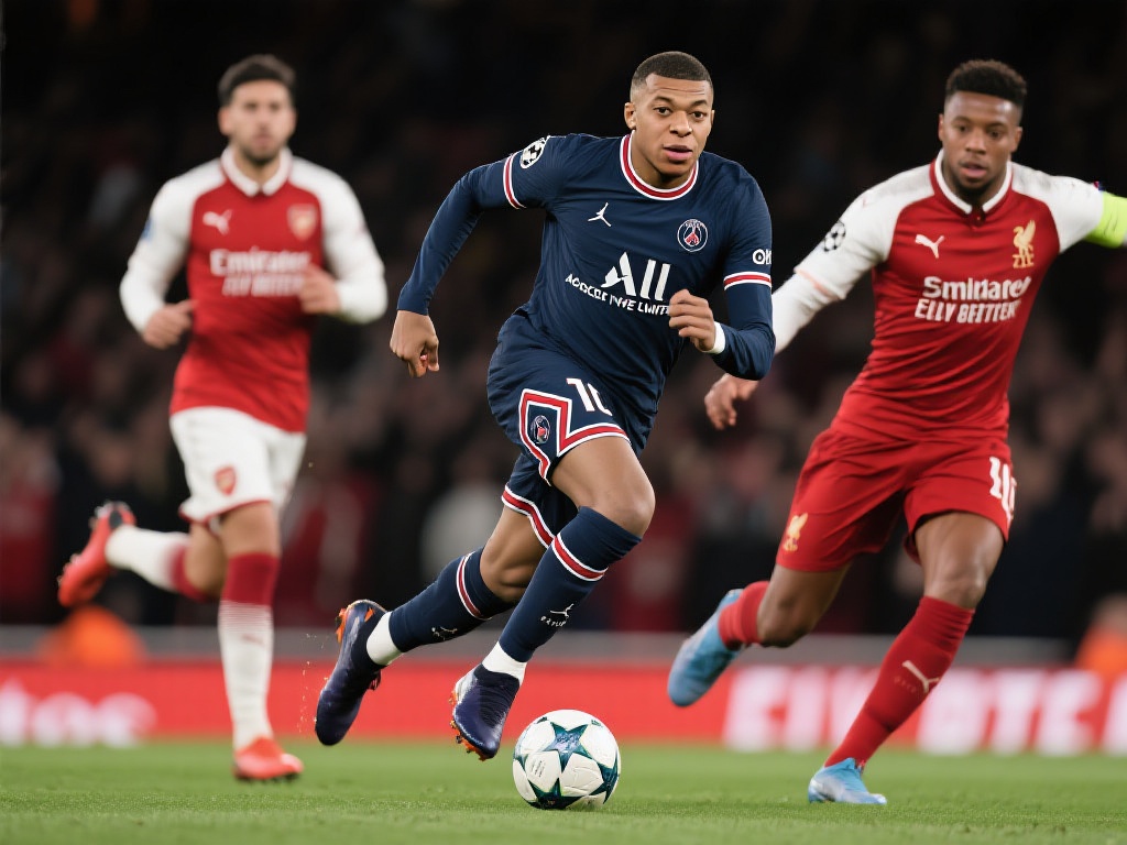 面对姆巴佩这个影响力巨大的脚下巨星，阿森